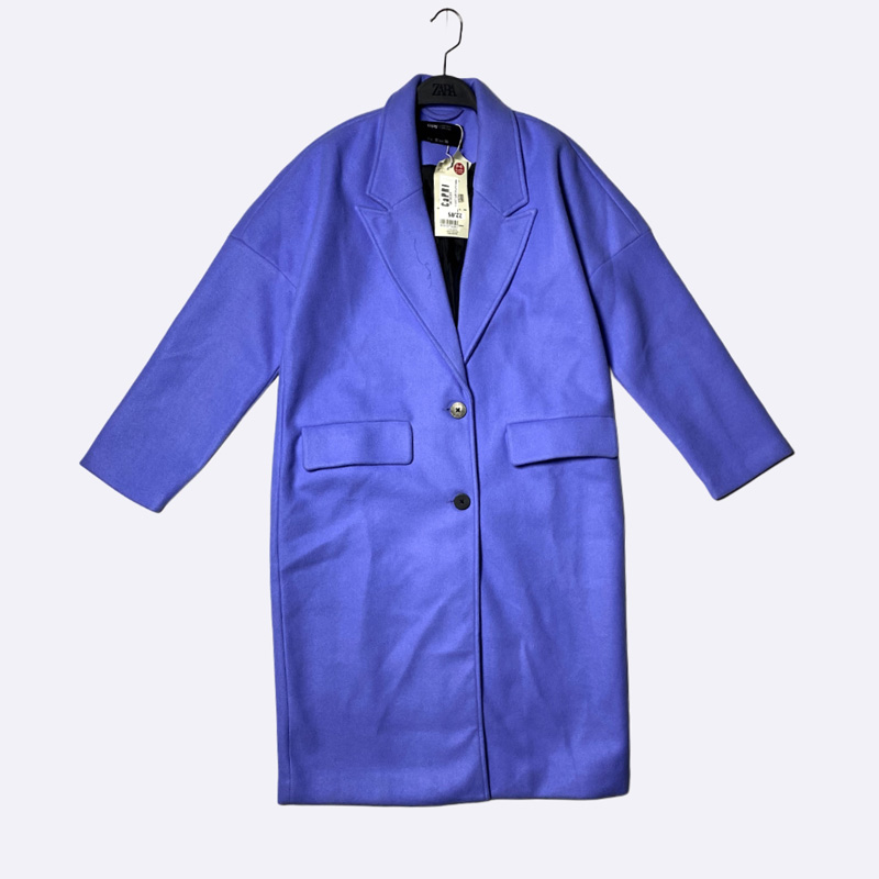 Women's Relaxed Fit Wool/Felt Coat