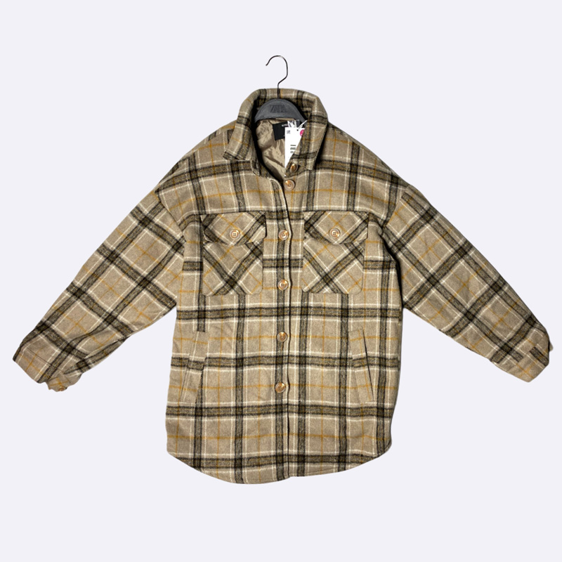 Women's Plaid Shacket (Shirt Jacket)