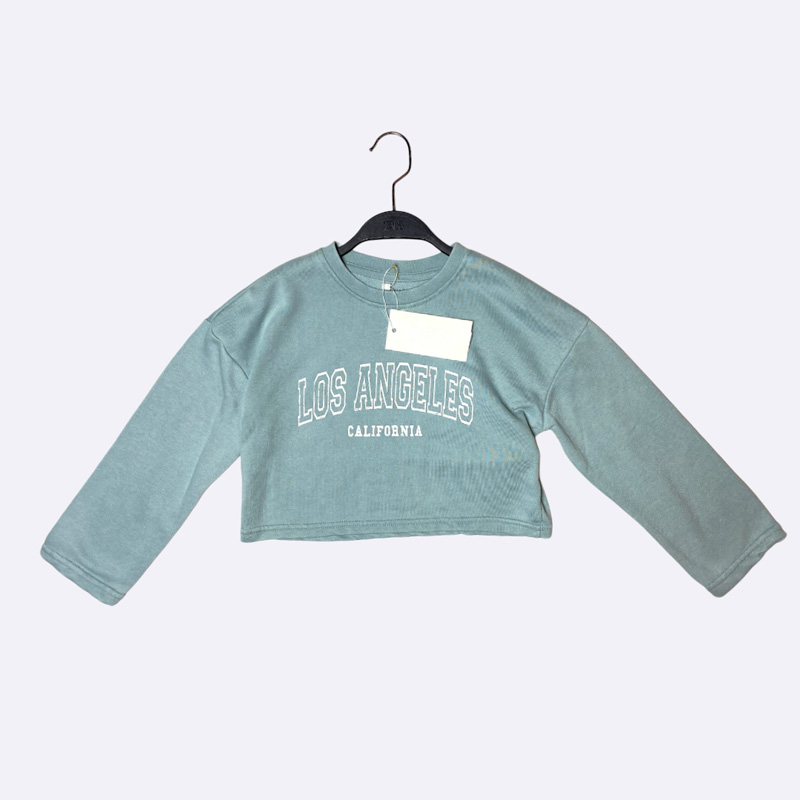Primark Girls Los Angeles Crop Sweatshirt