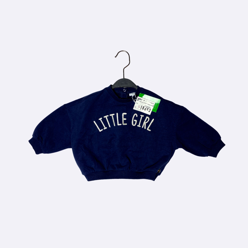 OVS Little Girl Navy Sweatshirt