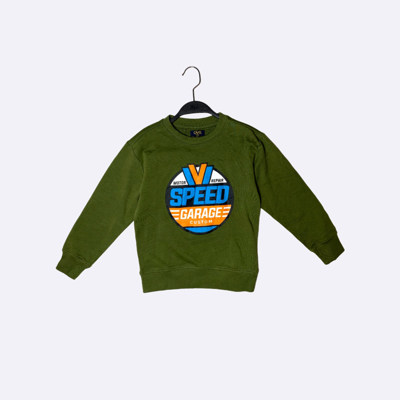 Kids Sweatshirt – Speed Garage Print