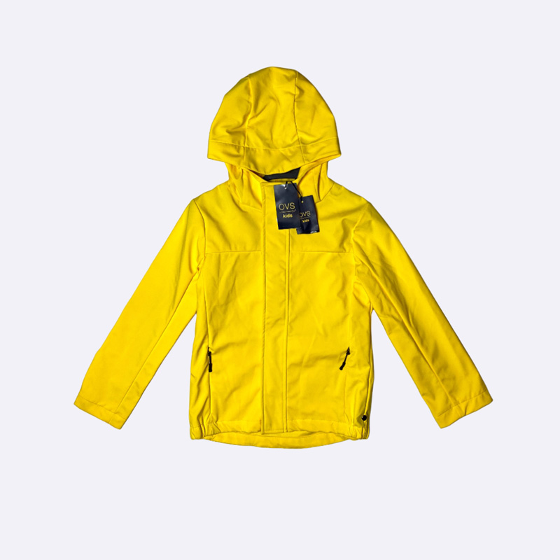 Kids Hooded Softshell Jacket