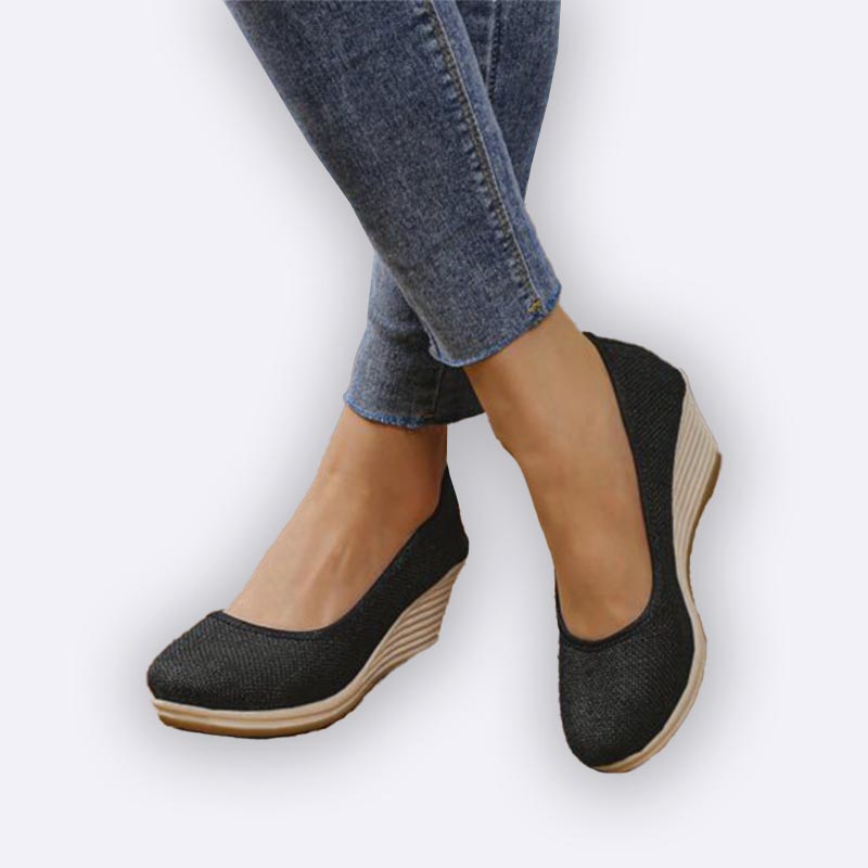 Chic Comfort Wedge Pumps
