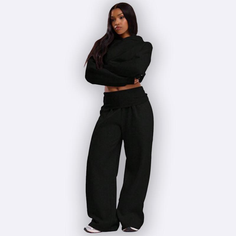 Effortless Black Lounge Set