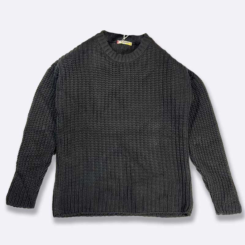 Chunky Knit Crew Neck Sweater