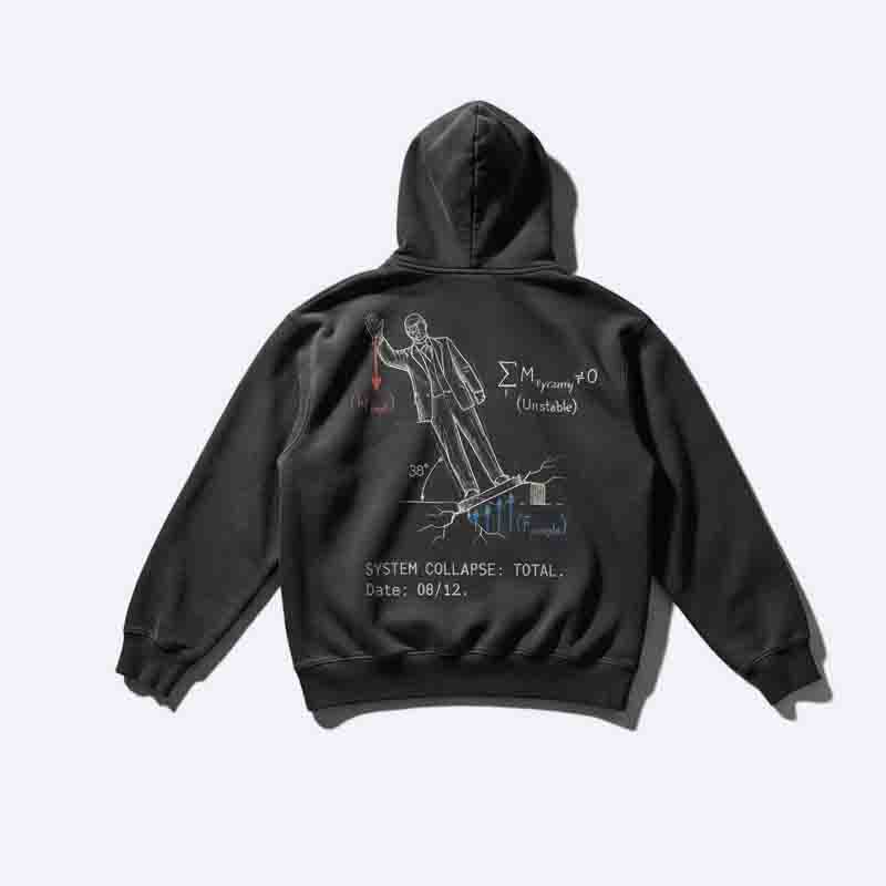 Syrian Revolution Hoodie – System Collapse Print