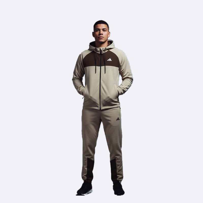 Men’s Sports Tracksuit with Zip Hoodie