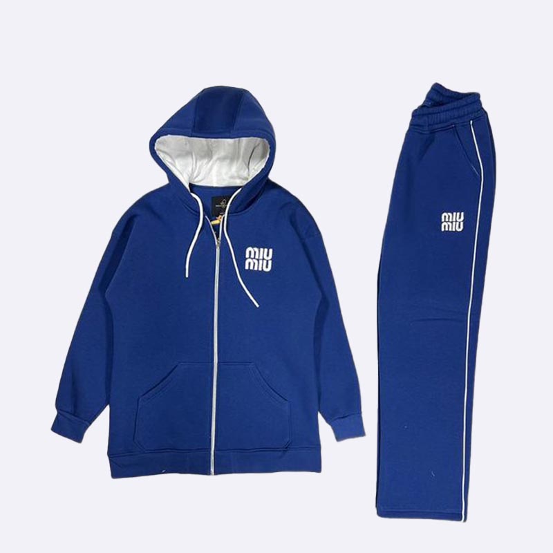 Cotton Fleece Tracksuit Set