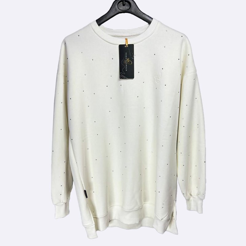 Starlight Embellished Oversized Sweatshirt