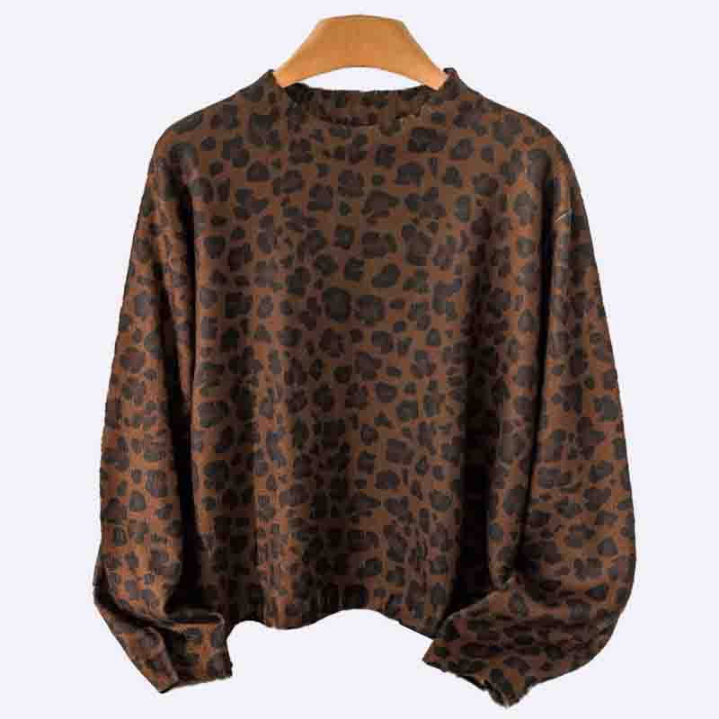 Wild Instinct Leopard Print Top