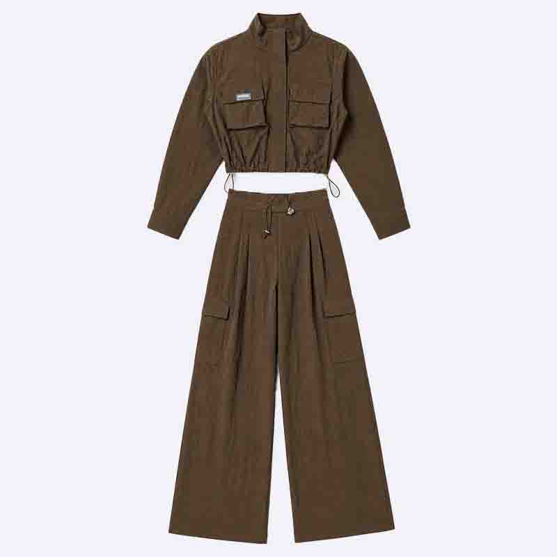 Cargo Style Two-Piece Set