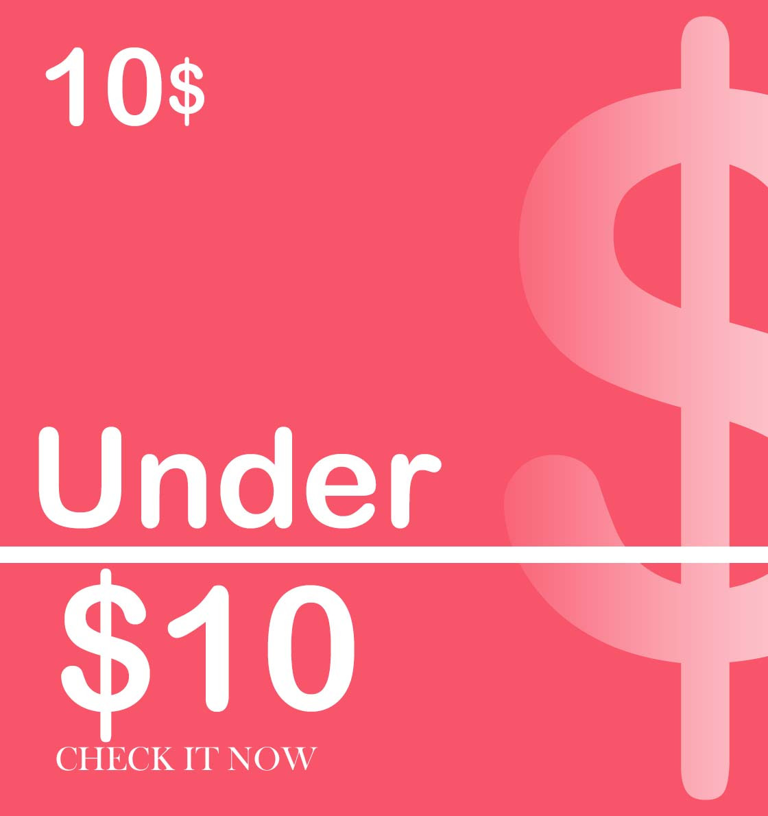 UNDER 10$
