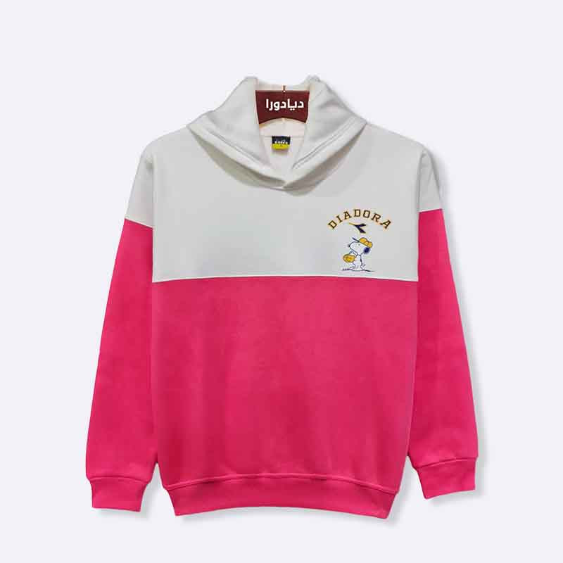 Girls Hoodie – Diadora Color Block Sweatshirt